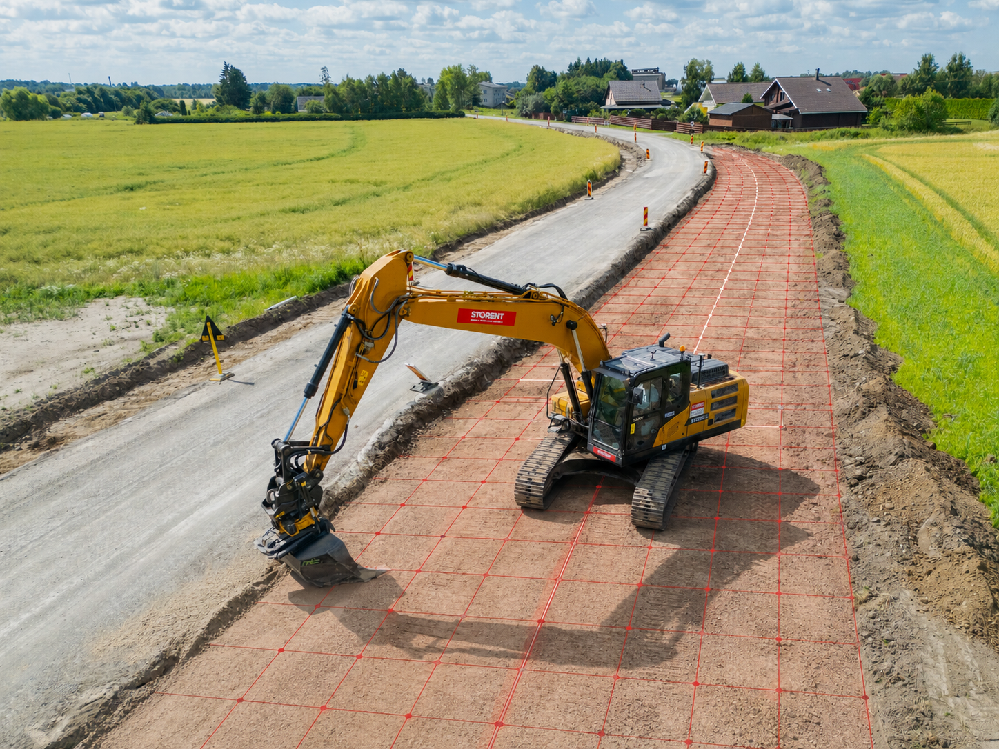 Leica iCON Site Excavator 3D sistema